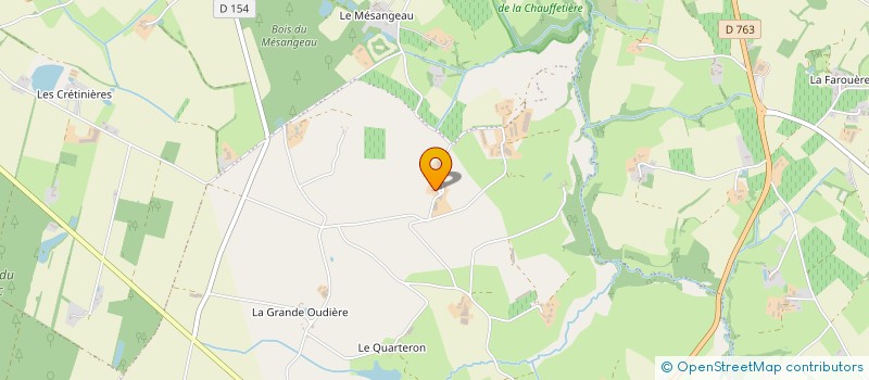 localisation de l'entreprise MONSIEUR MAURICE BRICARD  OREE-D'ANJOU