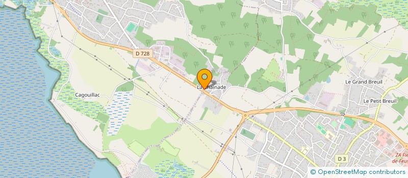 localisation de l'entreprise MONSIEUR MAURICE BRODEAU  MARENNES-HIERS-BROUAGE