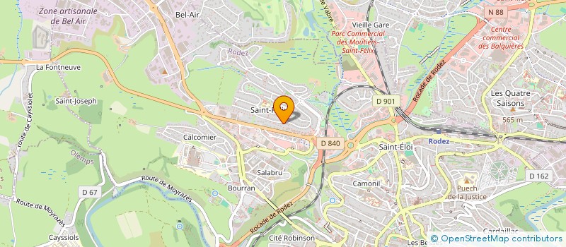 localisation de l'entreprise MONSIEUR MAURICE BROS  TOULOUSE