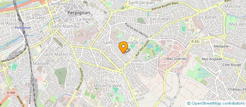 localisation de l'entreprise MONSIEUR MAURICE BROUSSIN à PERPIGNAN