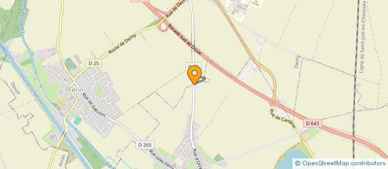 localisation de l'entreprise MONSIEUR MAURICE BRUNEAU  GULZIN