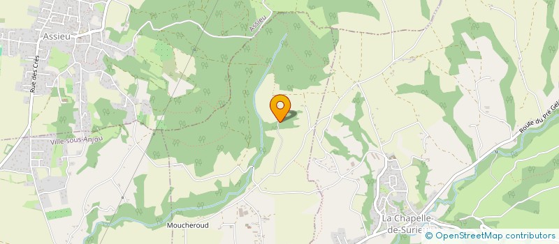 localisation de l'entreprise MONSIEUR MAURICE BRUNET  SONNAY