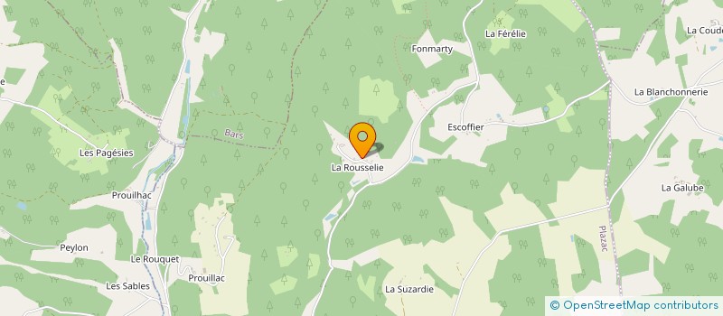 localisation de l'entreprise MONSIEUR MAURICE BRUNO à ROUFFIGNAC-ST-CERNIN-DE-REILHAC