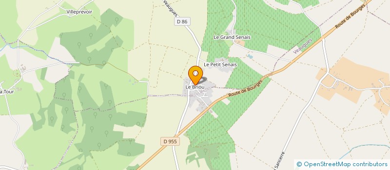 localisation de l'entreprise MONSIEUR MAURICE CAIRON  CREZANCY-EN-SANCERRE