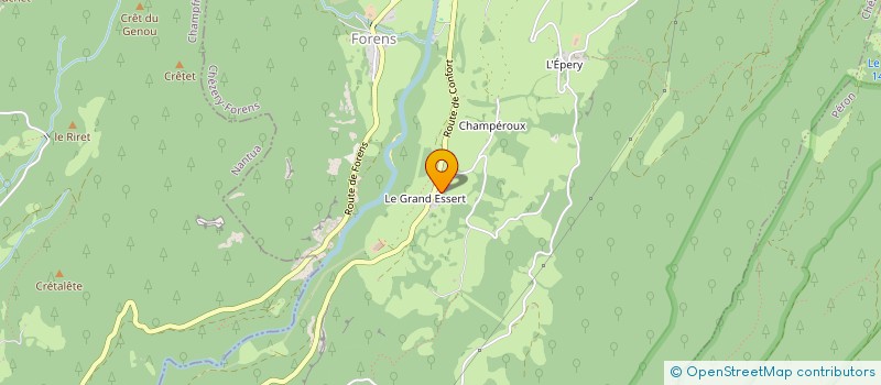 localisation de l'entreprise MONSIEUR MAURICE CAMUZAT  LAJOUX