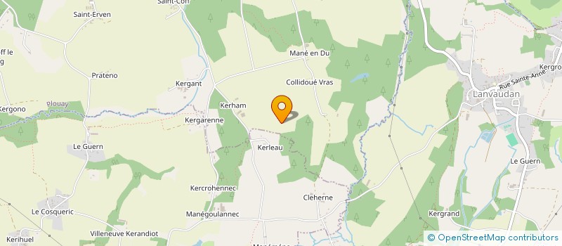 localisation de l'entreprise MONSIEUR MAURICE CARERIC  PLOUAY