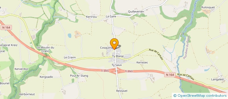 localisation de l'entreprise MONSIEUR MAURICE CARIOU  LENNON