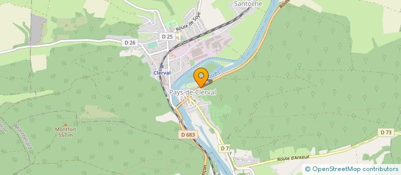 localisation de l'entreprise MONSIEUR MAURICE CARLIN à PAYS-DE-CLERVAL