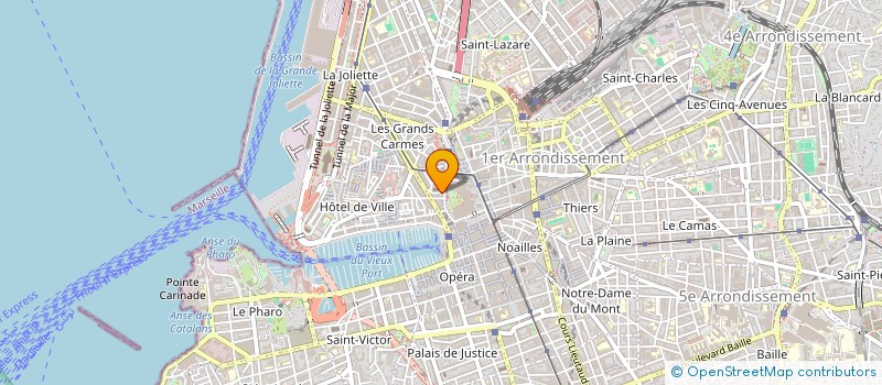 localisation de l'entreprise MONSIEUR MAURICE CASSANT à MARSEILLE