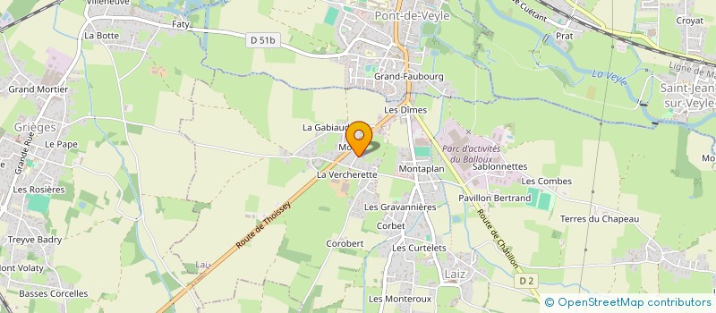 localisation de l'entreprise MONSIEUR MAURICE CATHERIN  LAIZ
