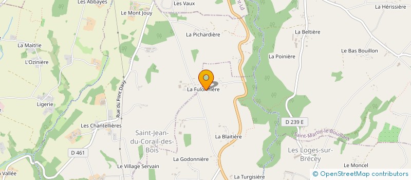 localisation de l'entreprise MONSIEUR MAURICE CATHERINE à SAINT-JEAN-DU-CORAIL-DES-BOIS