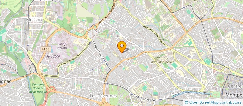localisation de l'entreprise MONSIEUR MAURICE CAZAUBON à MONTPELLIER
