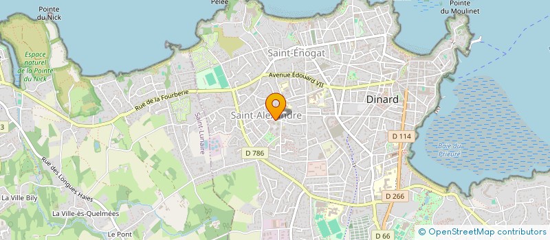 localisation de l'entreprise MONSIEUR MAURICE CHARLOT  DINARD