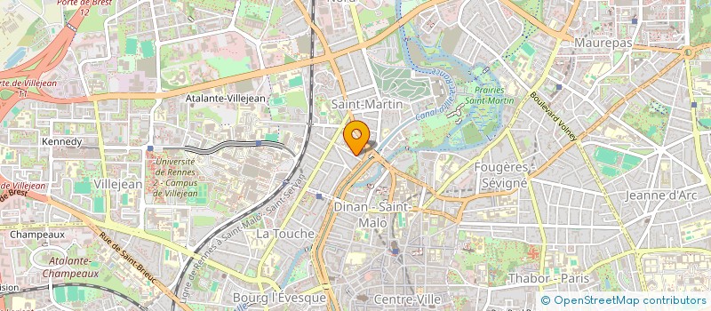 localisation de l'entreprise MONSIEUR MAURICE CHASSIN à RENNES