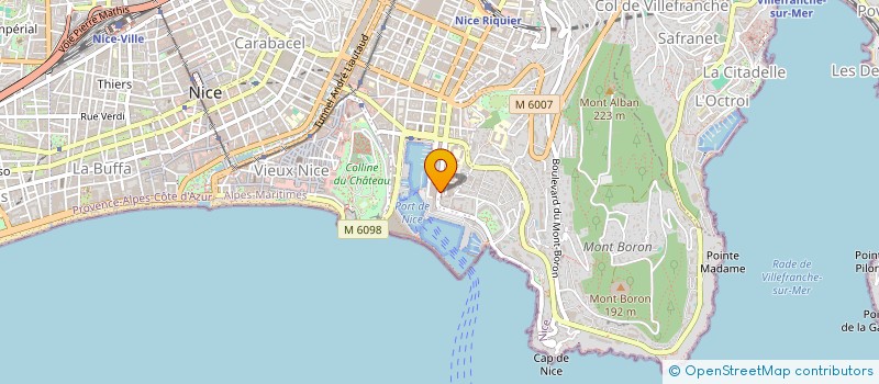 localisation de l'entreprise MONSIEUR MAURICE CHAURE à NICE