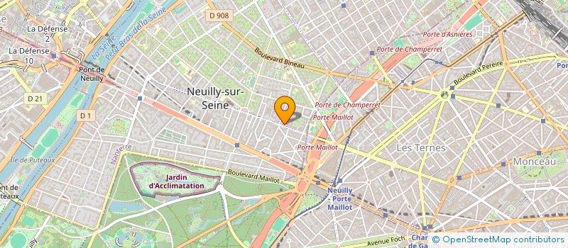 localisation de l'entreprise MONSIEUR MAURICE CHETRIT à NEUILLY-SUR-SEINE
