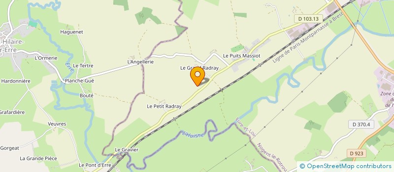 localisation de l'entreprise MONSIEUR MAURICE CHEVALIER à NOGENT-LE-ROTROU