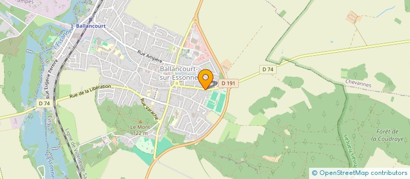 localisation de l'entreprise MONSIEUR MAURICE CHOUFFOT à BALLANCOURT-SUR-ESSONNE