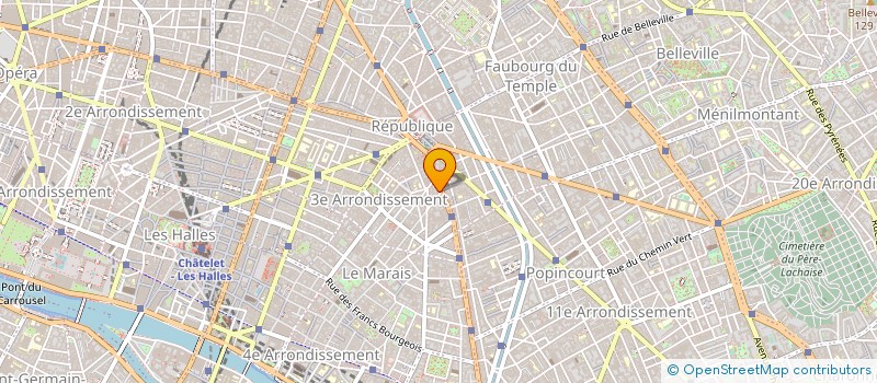 localisation de l'entreprise MONSIEUR MAURICE CITERNE à PARIS
