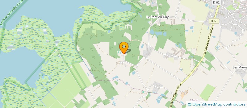 localisation de l'entreprise MONSIEUR MAURICE CLOUET  LA CHEVROLIERE