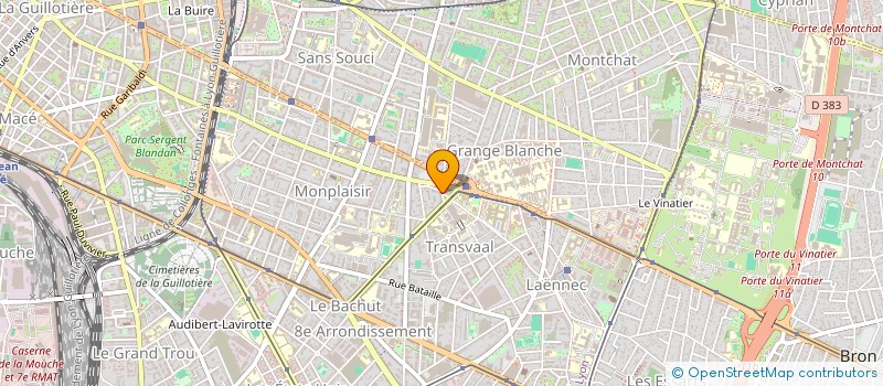 localisation de l'entreprise MONSIEUR MAURICE COHANA  LYON