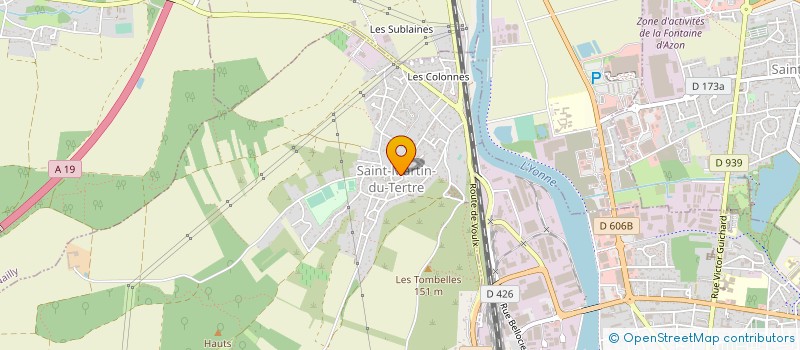 localisation de l'entreprise MONSIEUR MAURICE COHEN  SAINT-MARTIN-DU-TERTRE