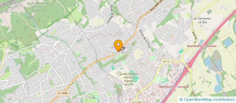 localisation de l'entreprise MONSIEUR MAURICE COTTICELLI  SAINT-ISMIER