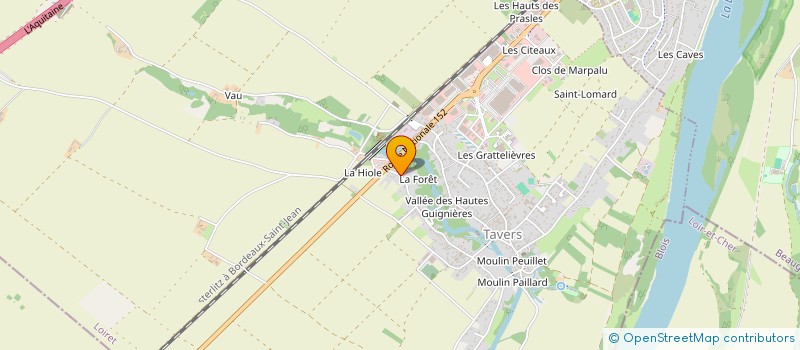 localisation de l'entreprise MONSIEUR MAURICE COUET à TAVERS