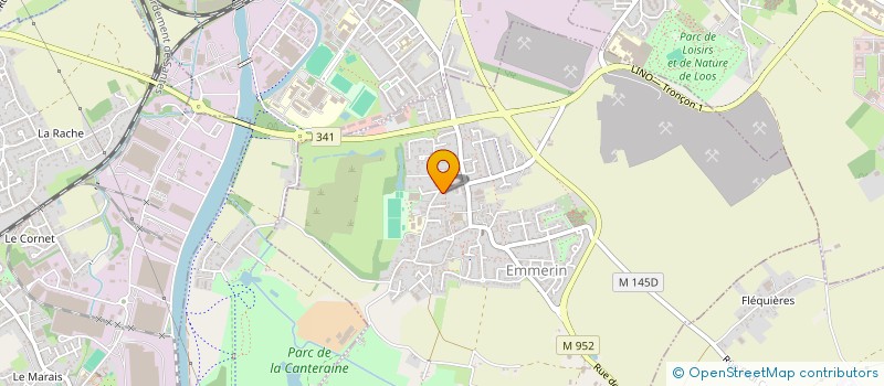 localisation de l'entreprise MONSIEUR MAURICE COUSTENOBLE  HAUBOURDIN