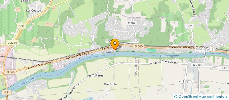 localisation de l'entreprise MONSIEUR MAURICE CRAMAY à BERGERAC