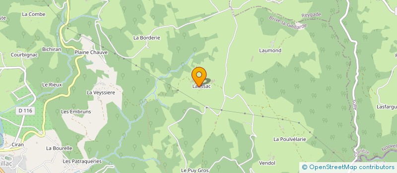 localisation de l'entreprise MONSIEUR MAURICE CROS à ALTILLAC