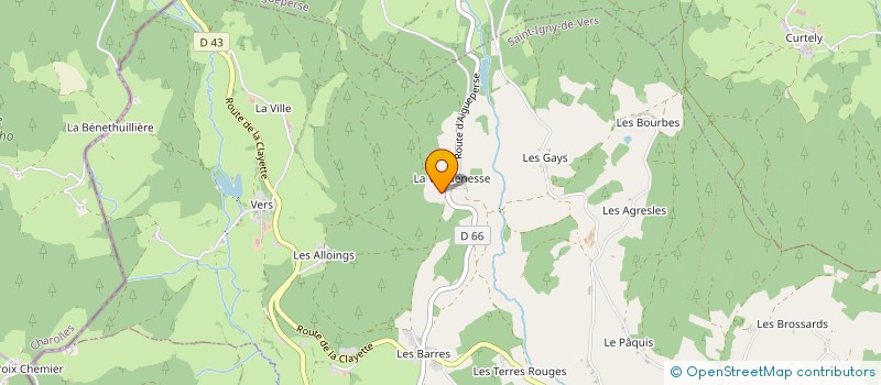 localisation de l'entreprise MONSIEUR MAURICE CROZIER à SAINT IGNY DE VERS