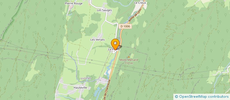 localisation de l'entreprise MONSIEUR MAURICE CURTET  SAINT-THIBAUD-DE-COUZ