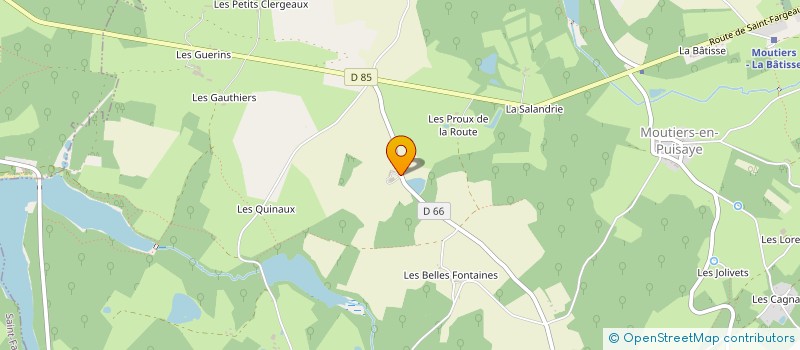 localisation de l'entreprise MONSIEUR MAURICE DADOU  TREIGNY-PERREUSE-SAINTE-COLOMBE