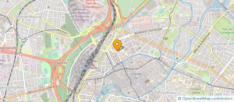 localisation de l'entreprise MONSIEUR MAURICE DANAN à STRASBOURG