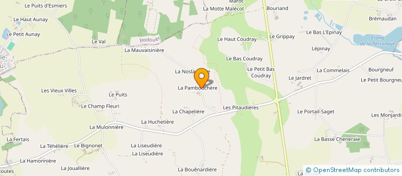 localisation de l'entreprise MONSIEUR MAURICE DAUGAN à BEDEE