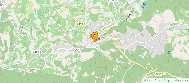 localisation de l'entreprise MONSIEUR MAURICE DAUMAS à BONNIEUX