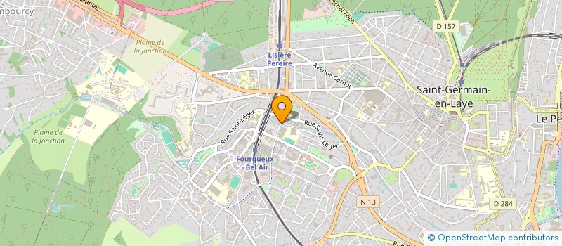 localisation de l'entreprise MONSIEUR MAURICE DEBRESSE  SAINT-GERMAIN-EN-LAYE