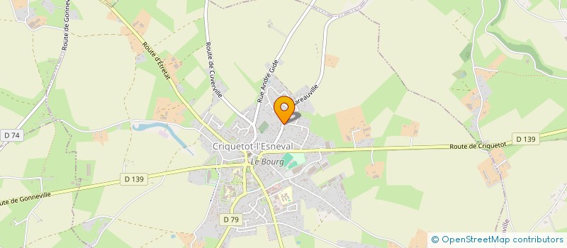 localisation de l'entreprise MONSIEUR MAURICE DELAHAIS  LA POTERIE CAP D'ANTIFER