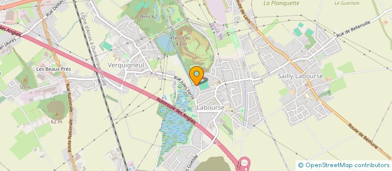 localisation de l'entreprise MONSIEUR MAURICE DELORY  LABOURSE