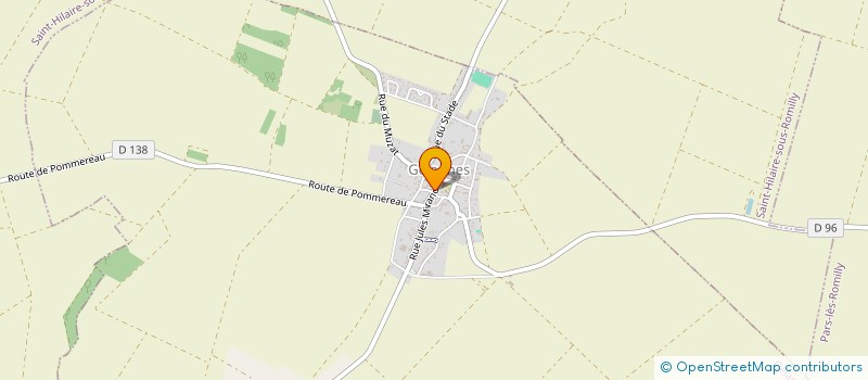 localisation de l'entreprise MONSIEUR MAURICE DENIS  GELANNES