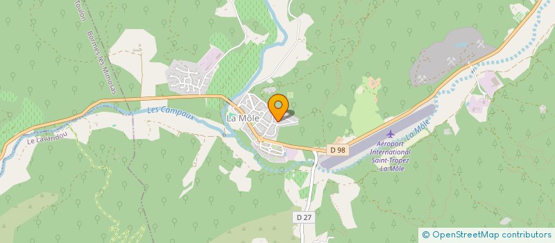 localisation de l'entreprise MONSIEUR MAURICE DERBEZ à GRIMAUD
