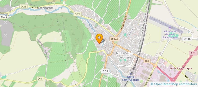 localisation de l'entreprise MONSIEUR MAURICE DESCOUTEIX à NUITS-SAINT-GEORGES