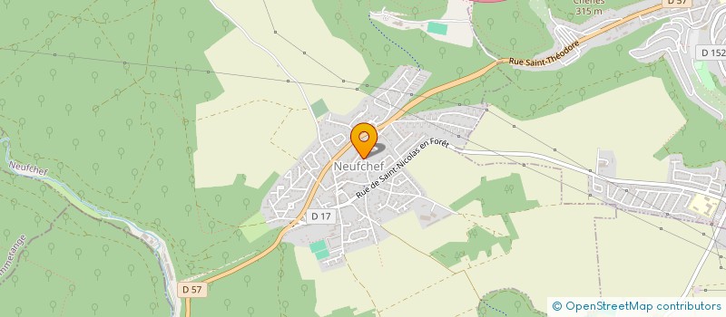 localisation de l'entreprise MONSIEUR MAURICE DESIRO  NEUFCHEF