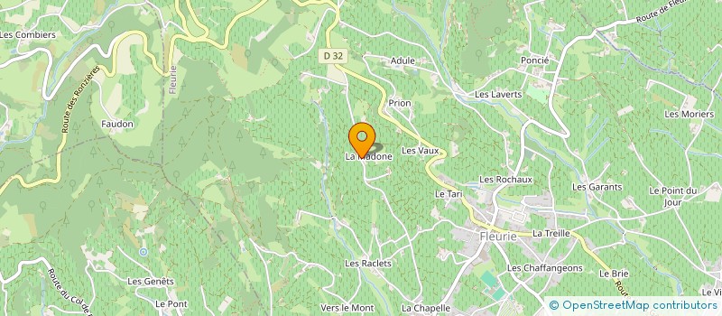 localisation de l'entreprise MONSIEUR MAURICE DESPRES à FLEURIE