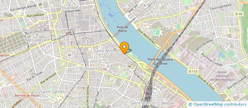localisation de l'entreprise MONSIEUR MAURICE DESSART à BORDEAUX
