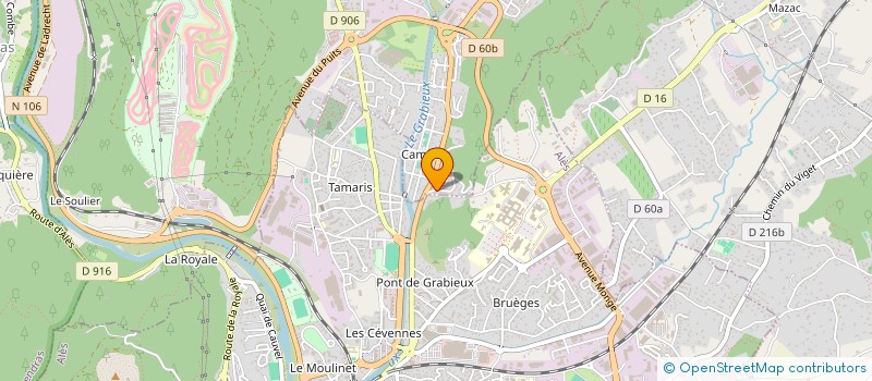 localisation de l'entreprise MONSIEUR MAURICE DI GUISTO  SAINT-MARTIN-DE-VALGALGUES