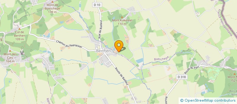 localisation de l'entreprise MONSIEUR MAURICE DRUON  BOESCHEPE