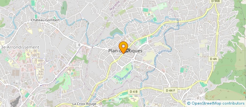localisation de l'entreprise MONSIEUR MAURICE DUBOIS à PLAN-DE-CUQUES