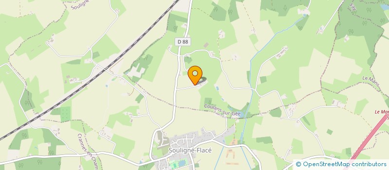 localisation de l'entreprise MONSIEUR MAURICE DUBOIS  BRAINS SUR GEE